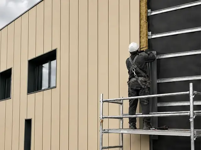 Chantier — Bardage